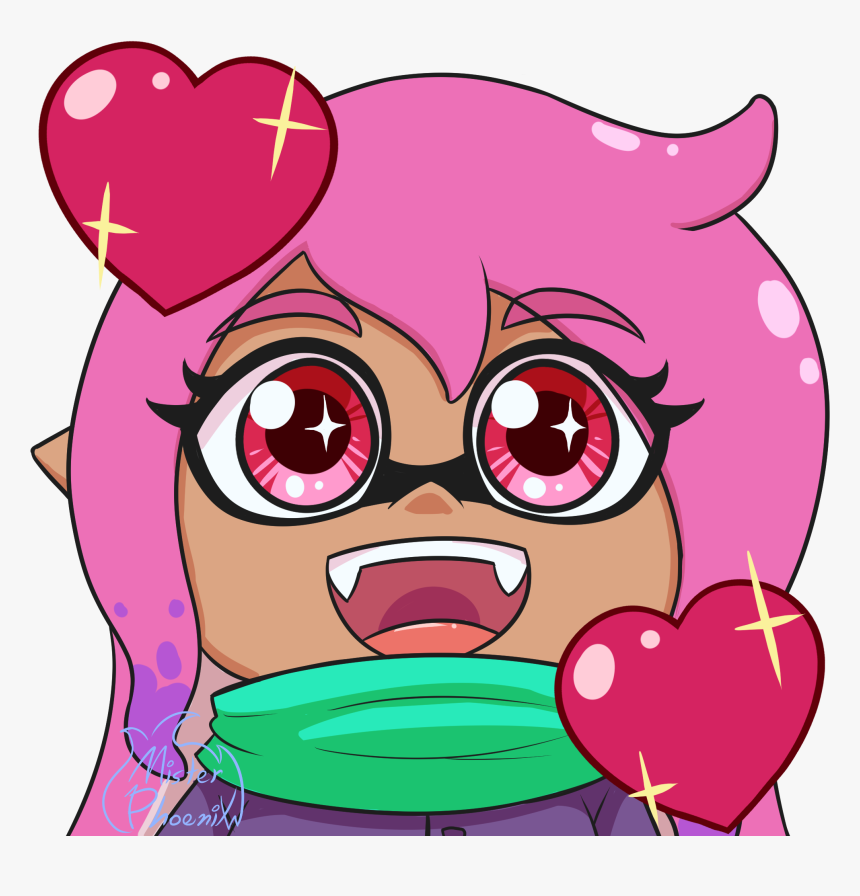 Velvet Heart Emote - Cartoon, HD Png Download, Free Download