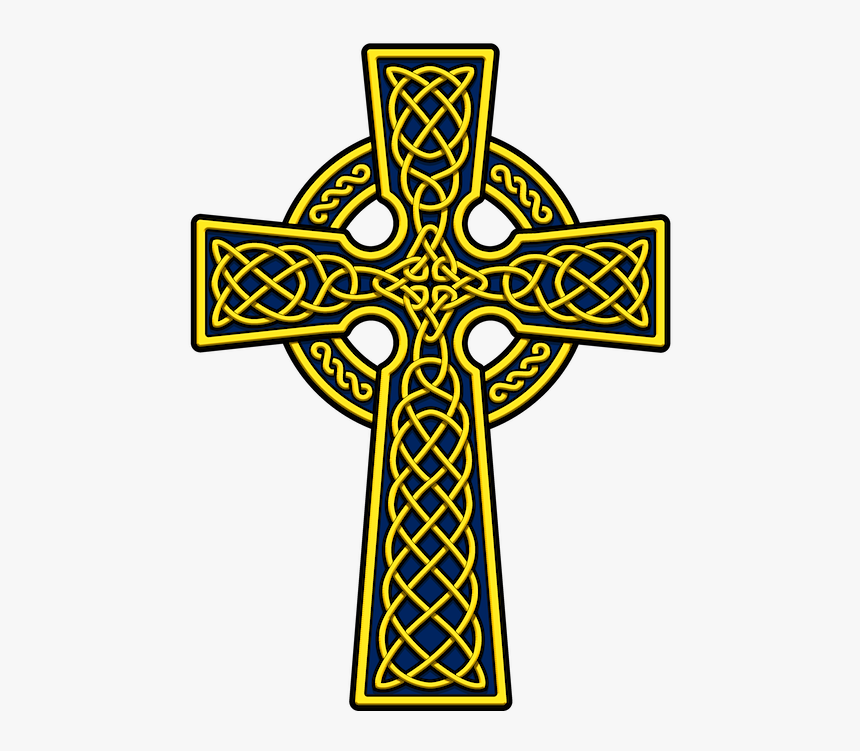 Celtic Cross Clipart Clipart - Gold Celtic Cross Clipart, HD Png Download, Free Download