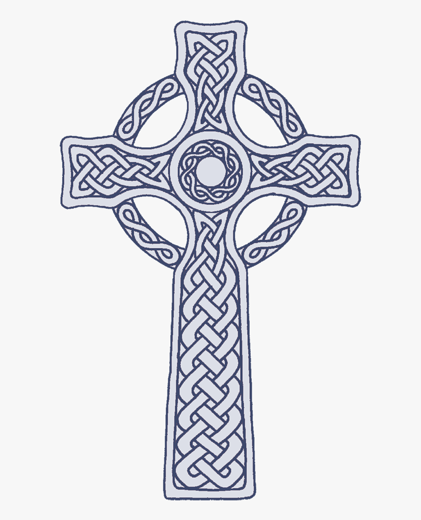 233 Celtic Cross Gray - Celts, HD Png Download, Free Download