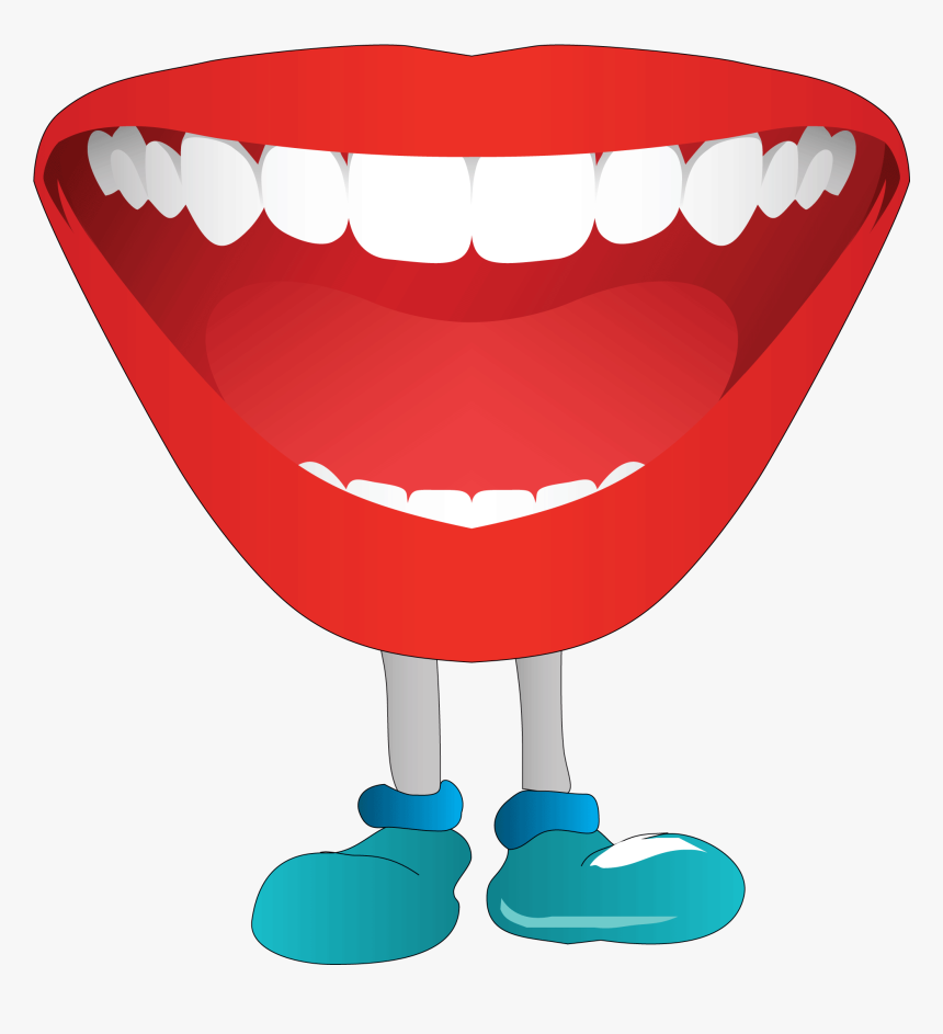 Mouth Lips Talking Icon Clipart Free Clip Art Images - Talking Mouth Png Gi...