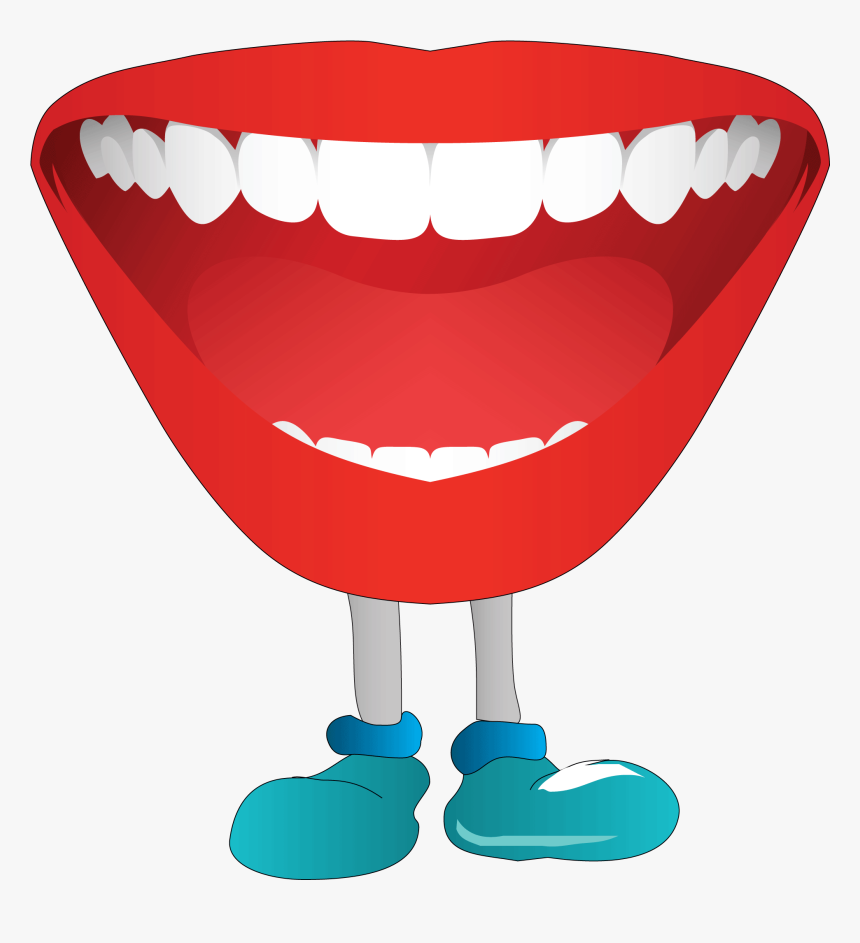 Mouth Lips Talking Icon Clipart Free Clip Art Images - Talking Mouth Png Gif, Transparent Png, Free Download