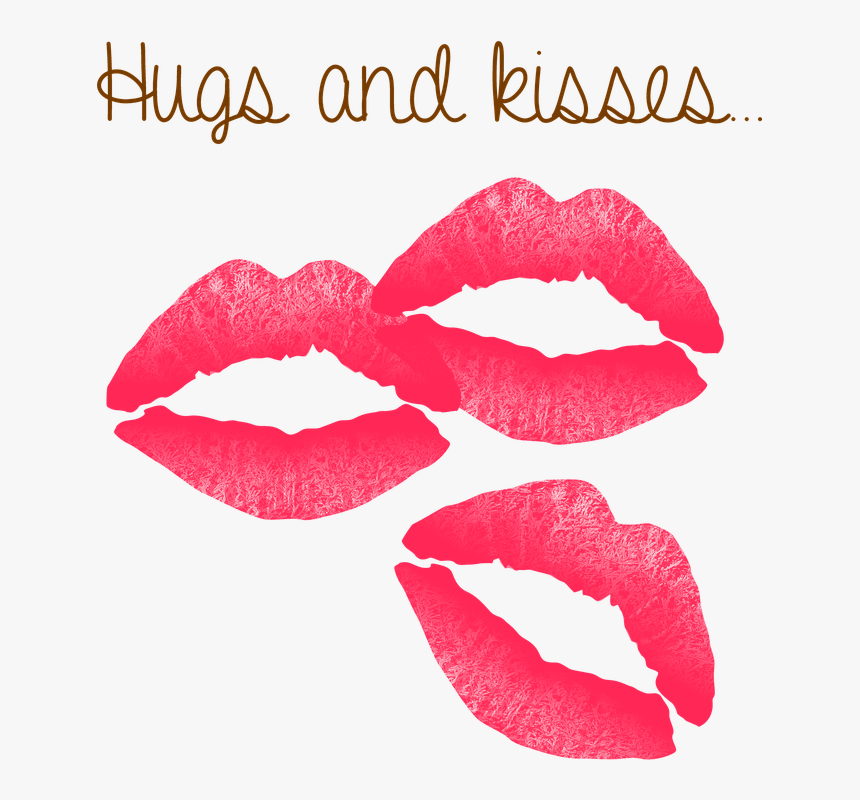 Kiss, Mouth, Lips, Text, Hugs, Kisses, Sexy, Lipstick - Good Morning Husban...