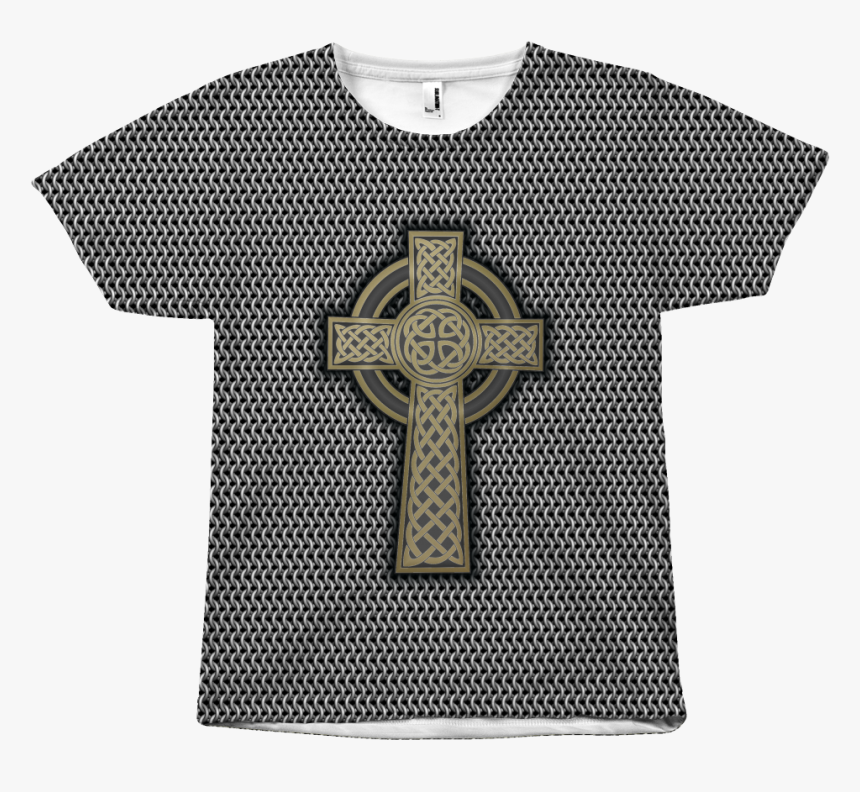 Crusader Templar Hospitaller And Celtic Cross Chainmail - Cross, HD Png Download, Free Download