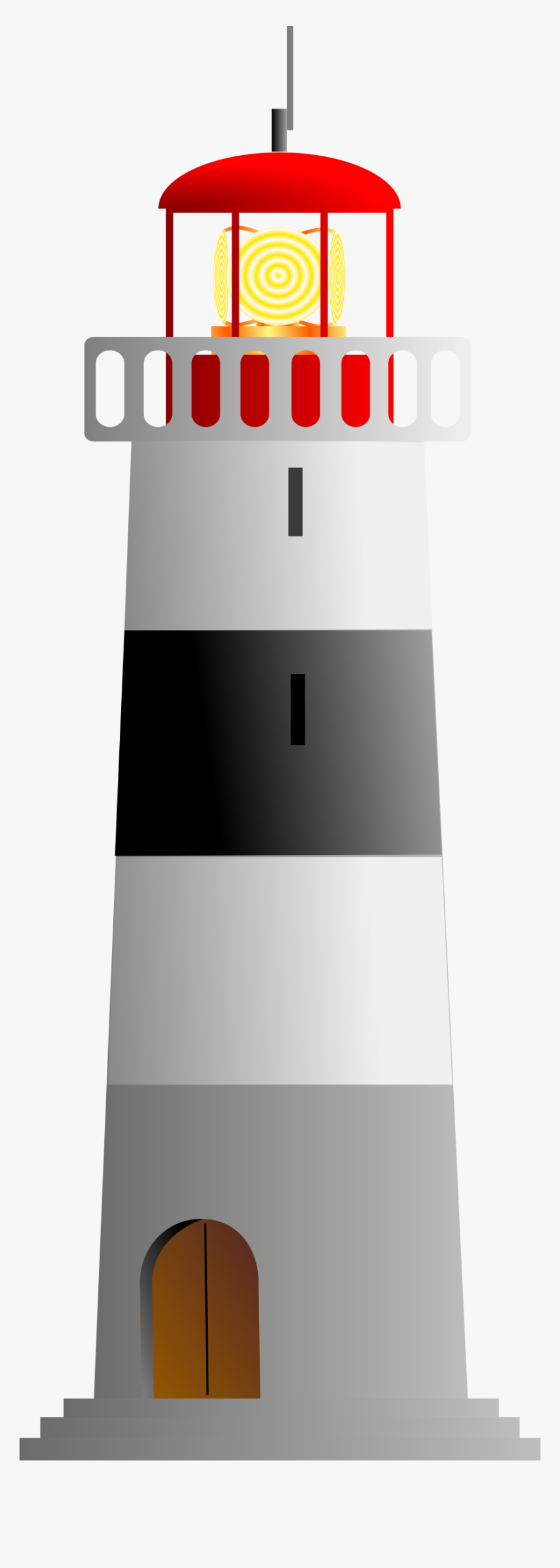 Light House Vector Png, Transparent Png, Free Download