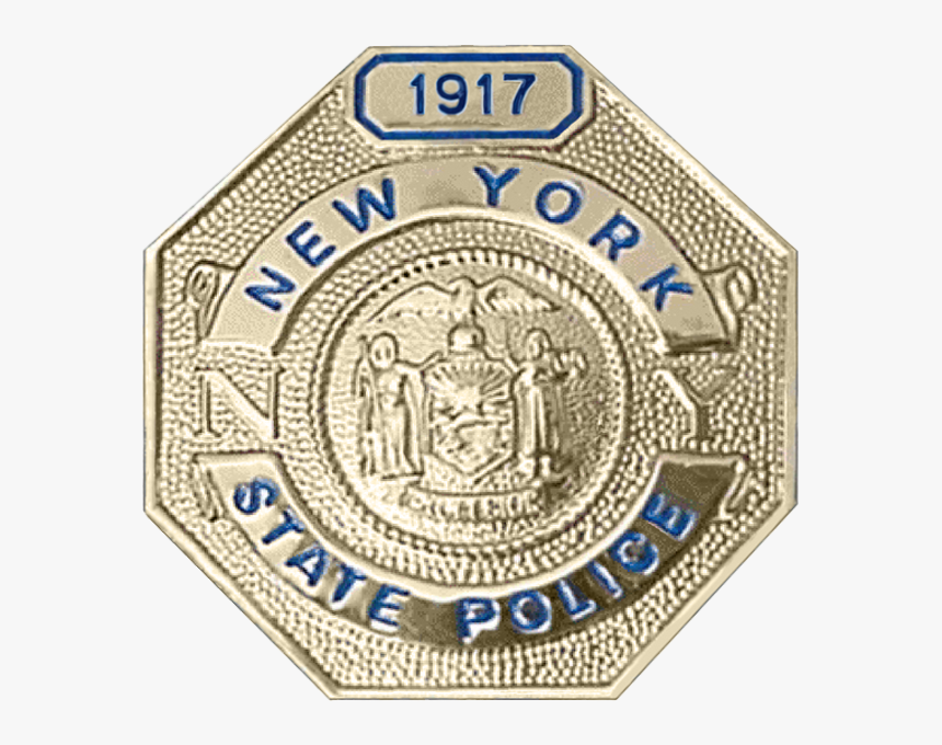 Badge Of The New York State Police - Ny State Trooper Shield, HD Png Download, Free Download