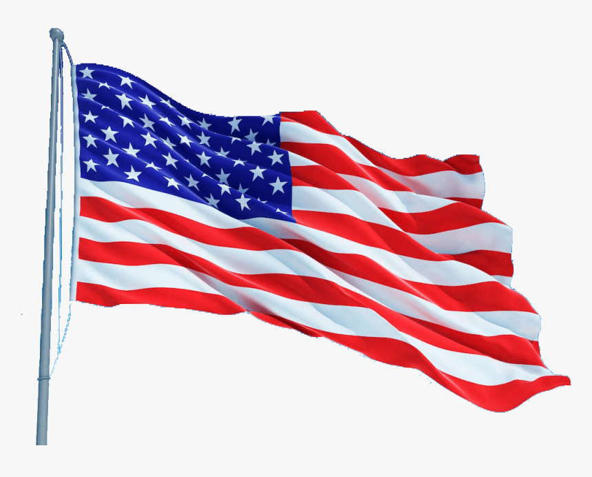 American Flag Pole Png For Kids - Transparent American Flag Png, Png Download, Free Download