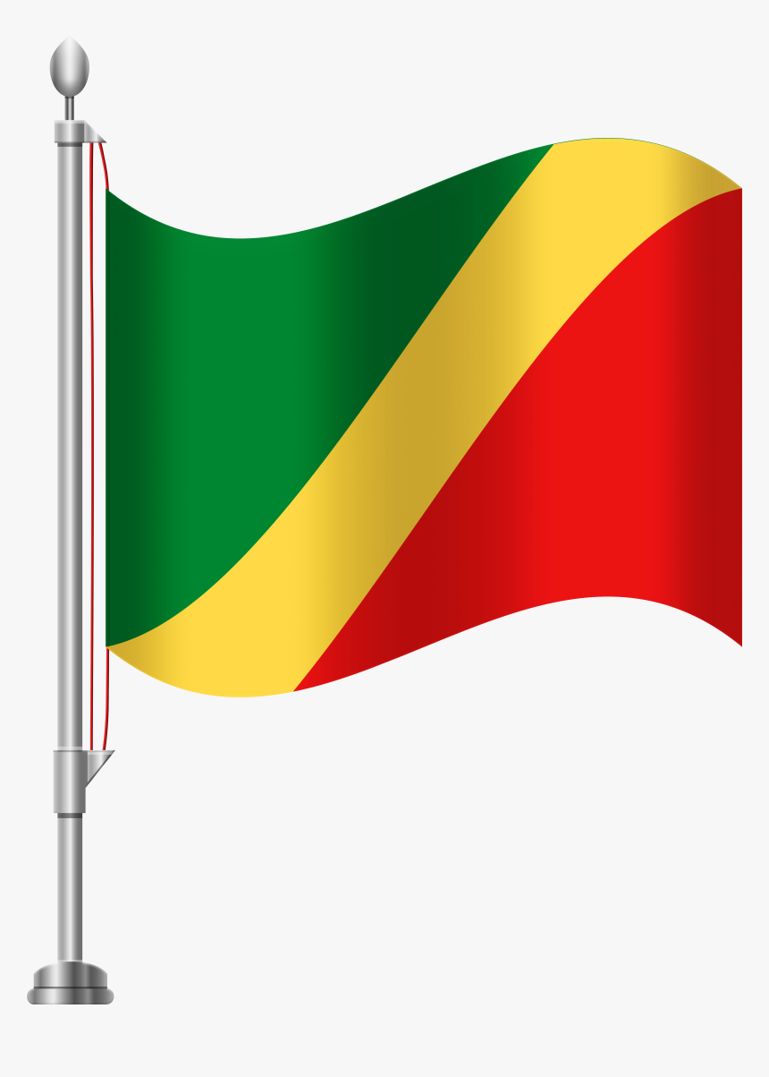 Republic Of The Congo Flag Png Clip Art, Transparent Png, Free Download