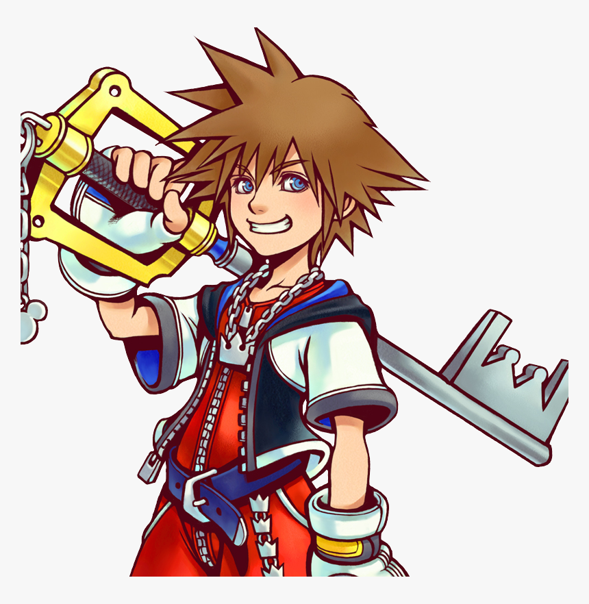 Sora Kingdom Hearts Transparent - Kingdom Hearts 1 Sora, HD Png Download, Free Download