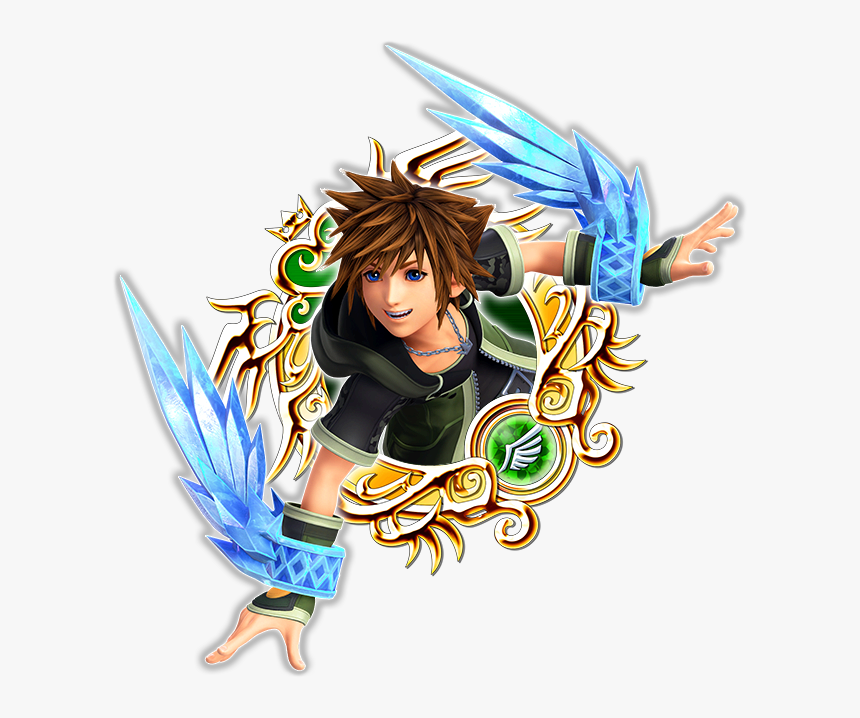 Blitz Form Sora - Kingdom Hearts Xemnas Medal, HD Png Download, Free Download