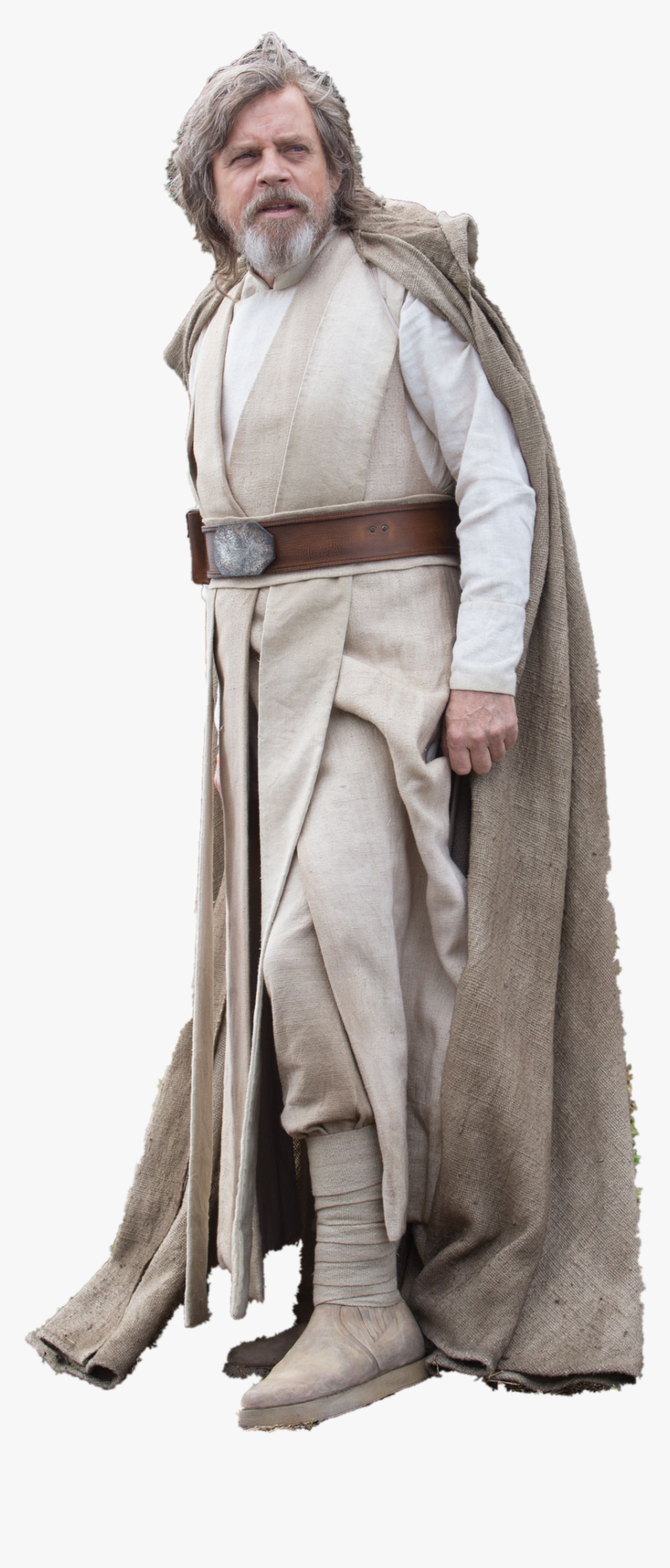 Luke Skywalker Costume The Last Jedi Tan , Png Download - Luke Skywalker The Last Jedi Costume, Transparent Png, Free Download