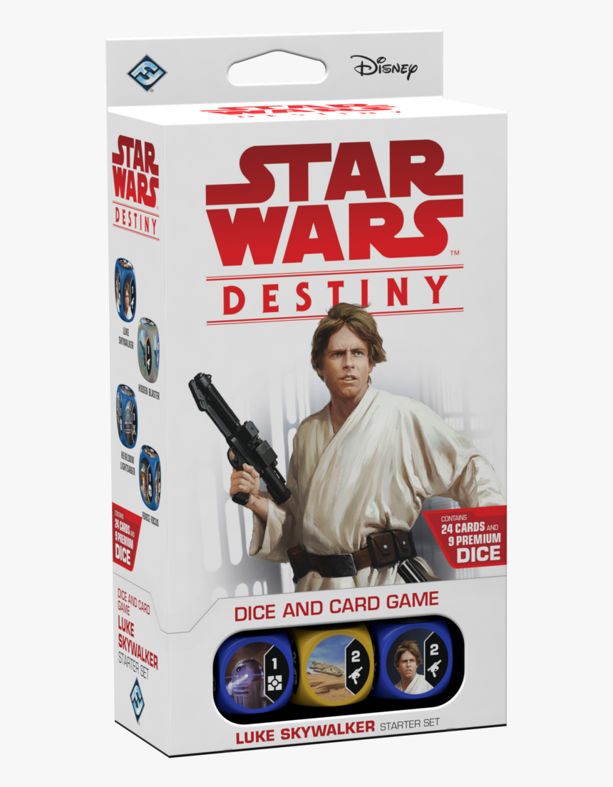 Luke Skywalker - Star Wars Destiny Convergence Starter, HD Png Download, Free Download