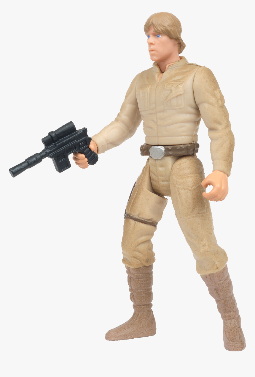 Bespin Luke Skywalker With Lightsaber And Blaster Pistol - Power Of The Force Bespin Luke, HD Png Download, Free Download