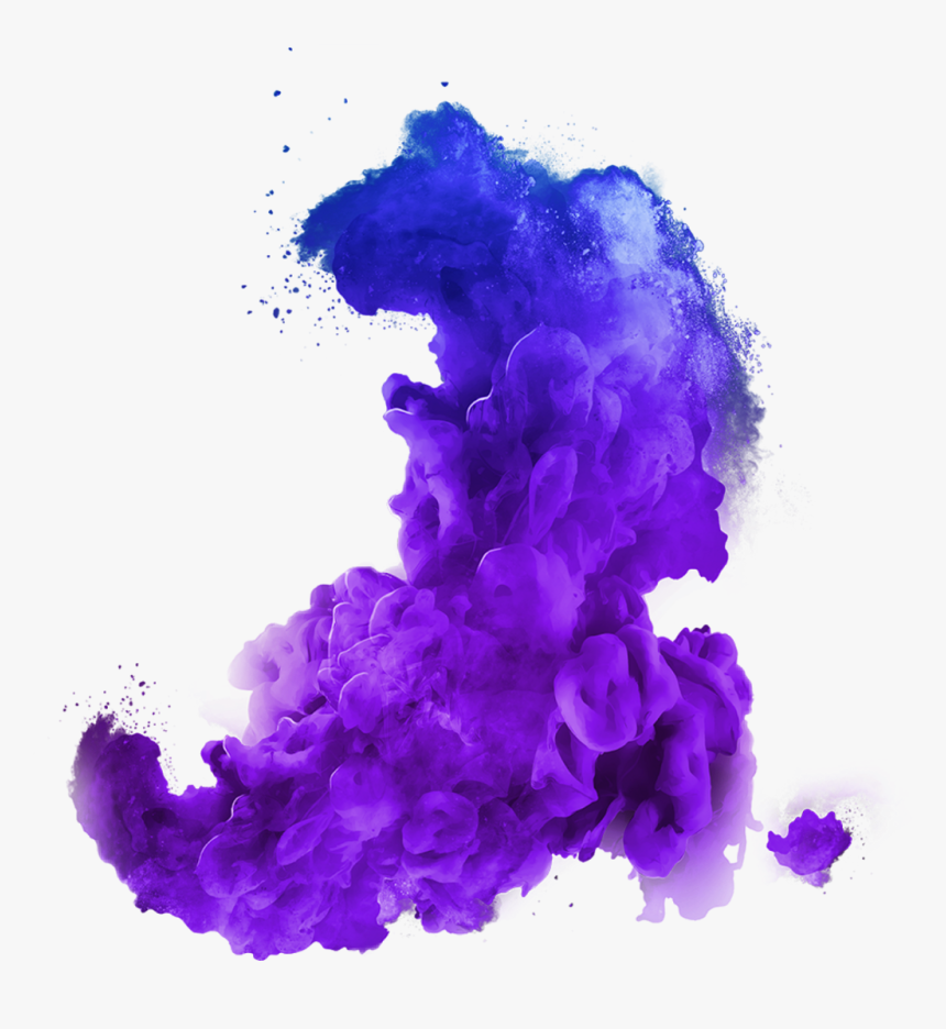 #colorful #purple #smoke #stickers #myedit - Transparent Background Purple Smoke, HD Png Download, Free Download