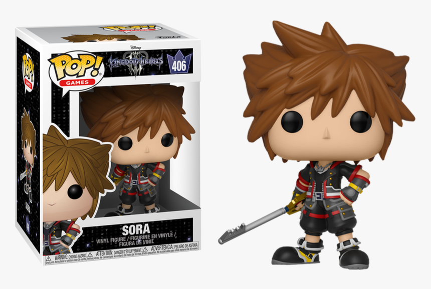 Kingdom Hearts Iii - Kingdom Hearts 3 Sora Pop, HD Png Download, Free Download