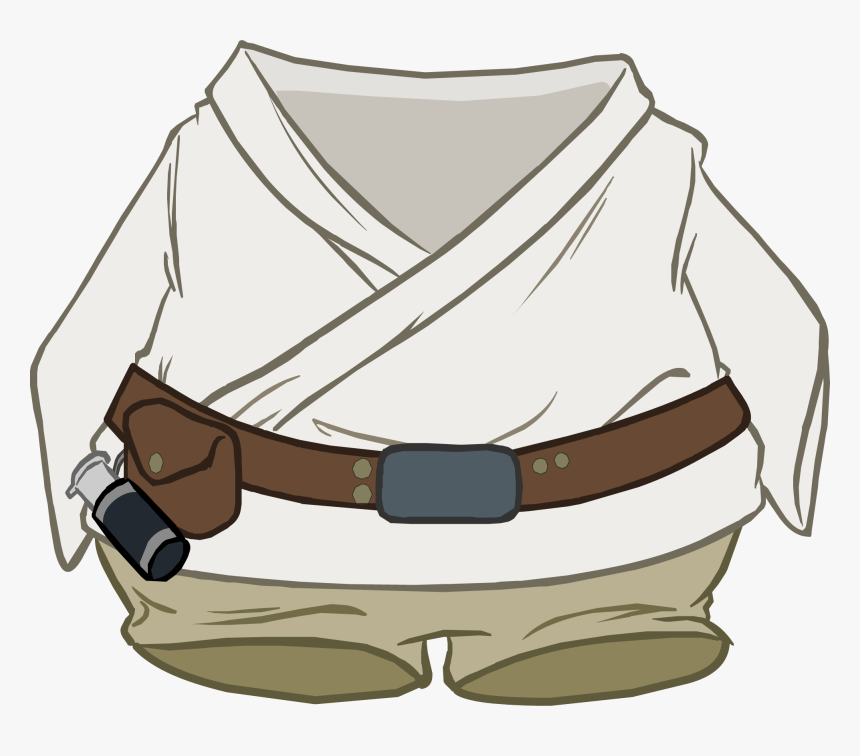 Luke Skywalker Cliparts - Club Penguin Luke Skywalker, HD Png Download, Free Download