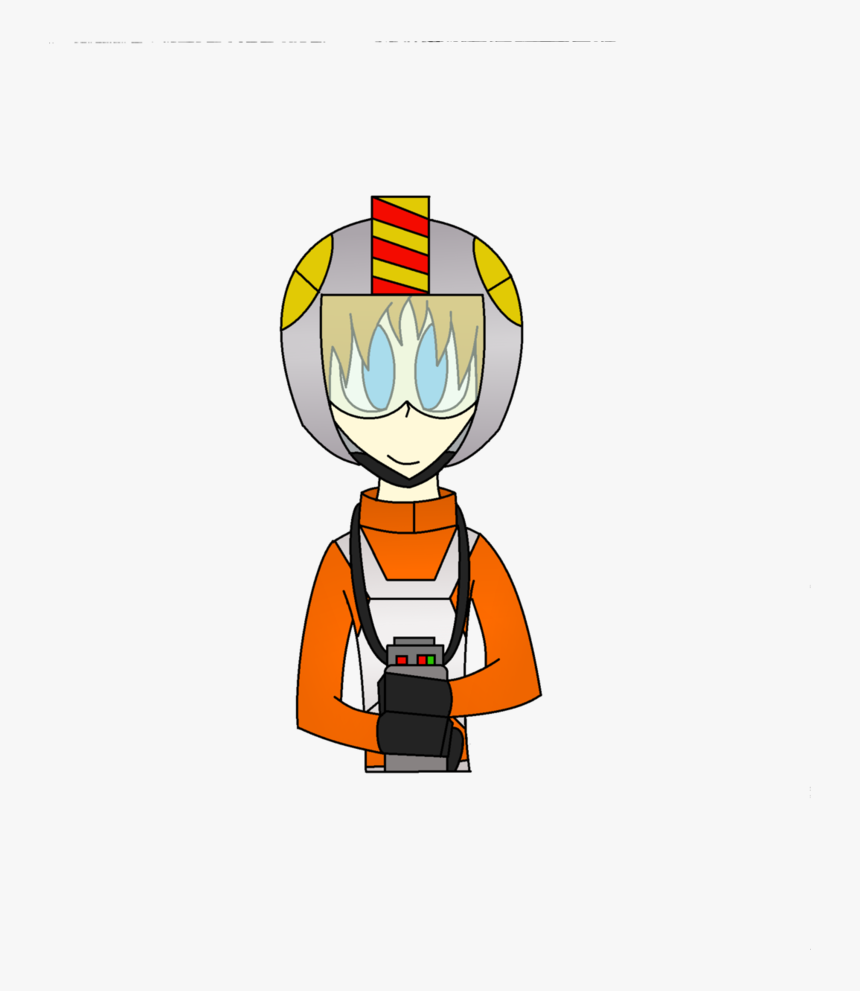 Luke Skywalker X-wing Uniform By Dustydesperado - Cartoon, HD Png Download, Free Download