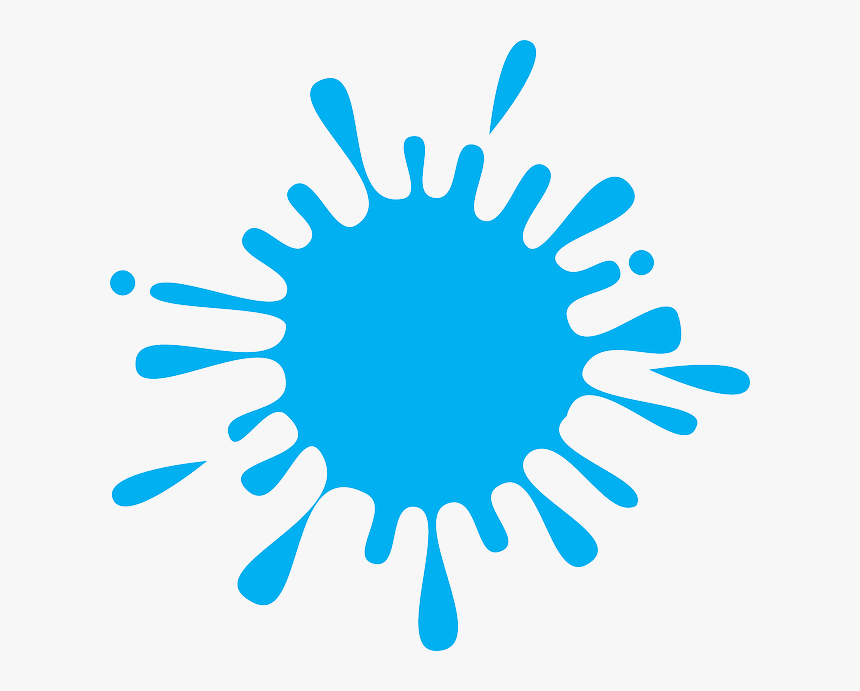 Ink Splash Blue Svg Clip Arts, HD Png Download, Free Download