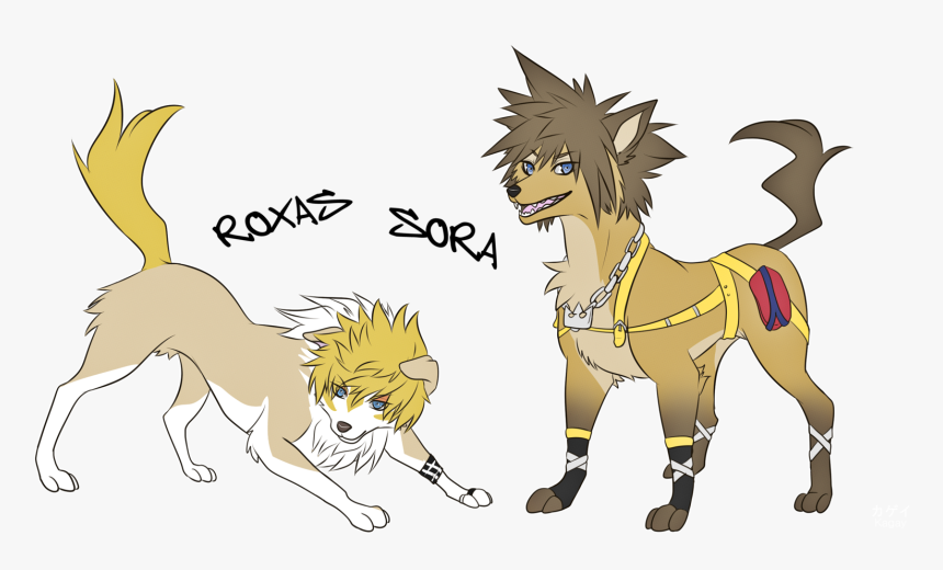 Sora Canine Version By Kagay - Cartoon, HD Png Download, Free Download