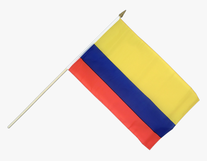 Clip Art Hand Colombia X Royal - Colombian Flag On Stick, HD Png Download, Free Download
