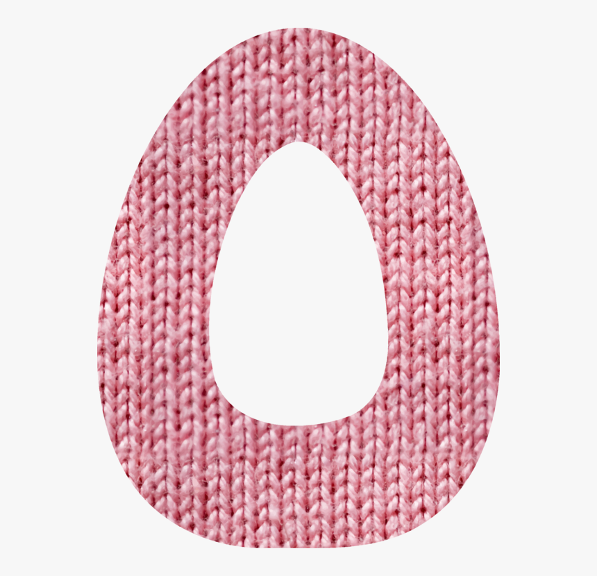 Pink,circle,alphabet - Woolly Alphabet, HD Png Download, Free Download