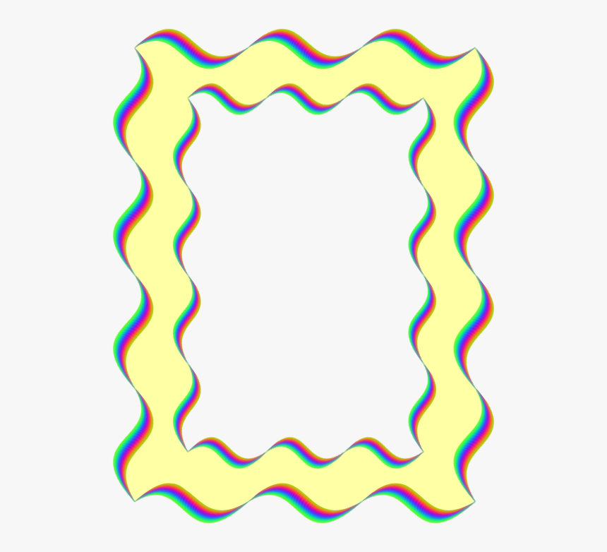 Wavy Frame - Wavy Frame Png, Transparent Png, Free Download