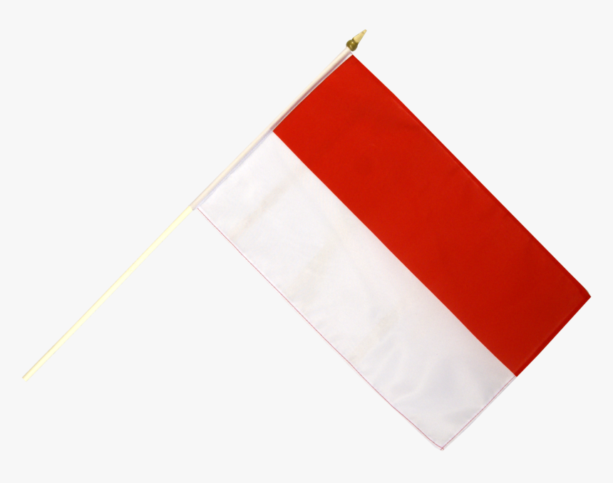 Belgium Flag Waving - Indonesian Flag With Pole, HD Png Download, Free Download