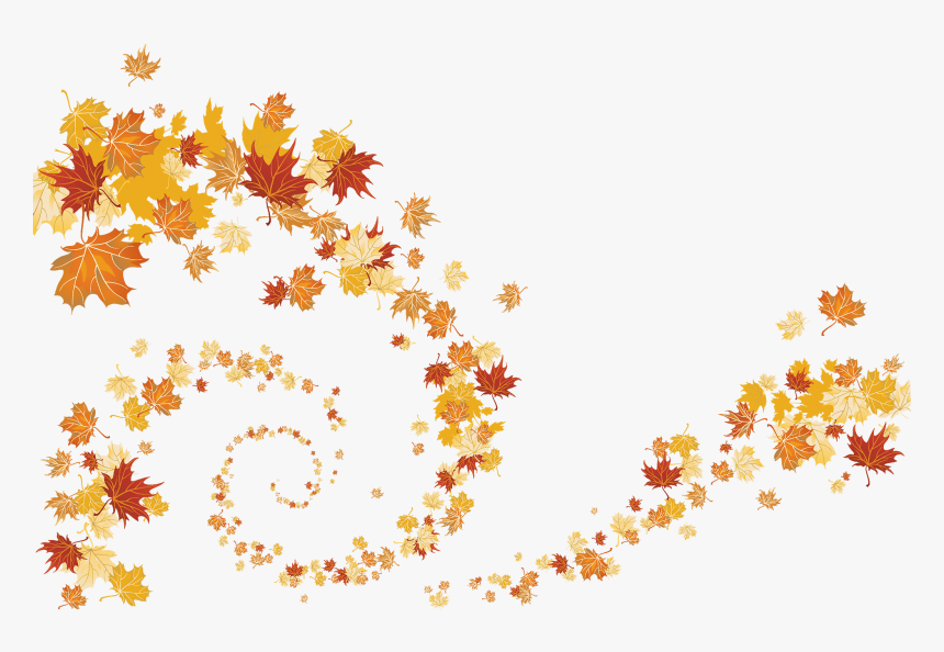 Autumn Leaves Watercolor Clipart, Hd Png Download - Kindpng