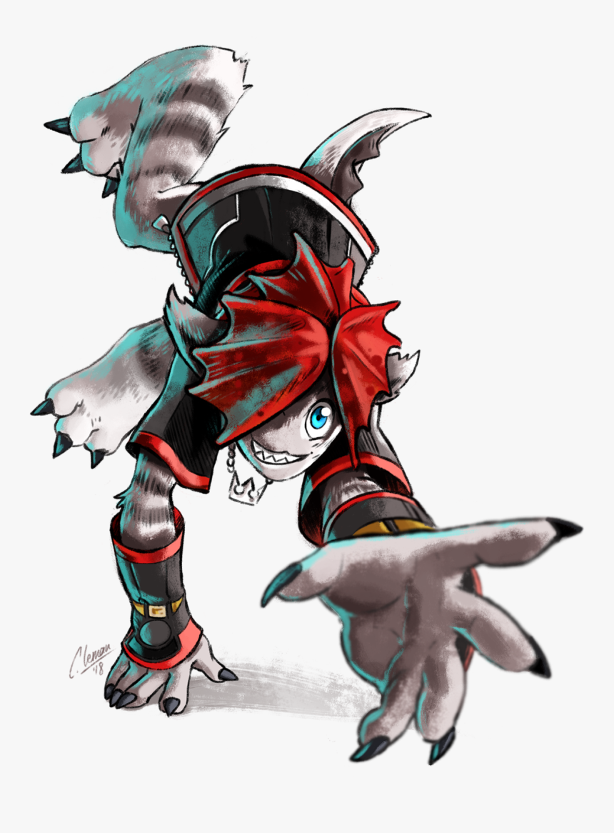 Monster Sora Is Definitely Cute ^-^ - Kingdom Hearts Sora Monster, HD Png Download, Free Download