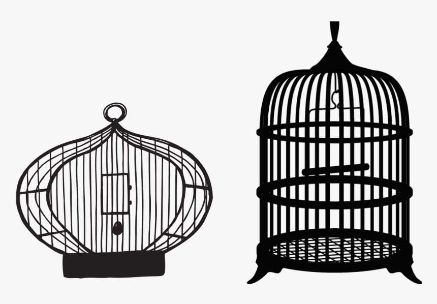 Cage Bird Png - Bird Cage Clipart Transparent Background, Png Download, Free Download