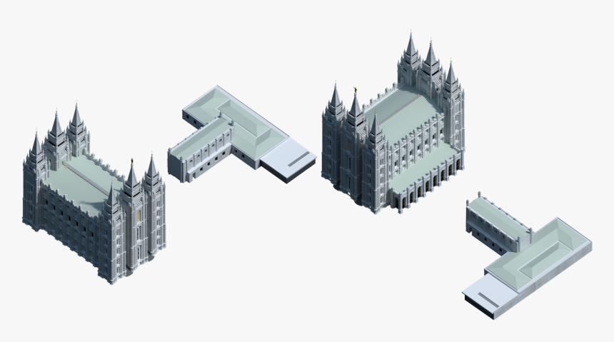 Salt Lake Temple Manti Utah Temple Latter Day Saints - Commercial Building, HD Png Download, Free Download