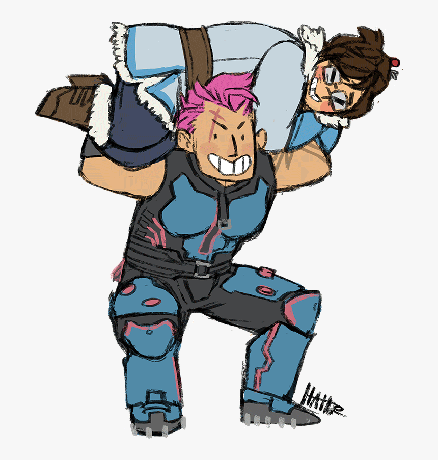 Lifting Your Gf Combines Quality Time With Your Workout - Overwatch Zarya Transparent Gif, HD Png Download, Free Download