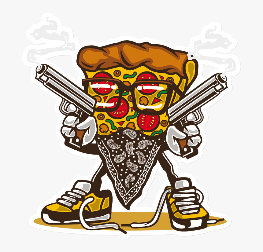 Gangsta Pizza, HD Png Download, Free Download