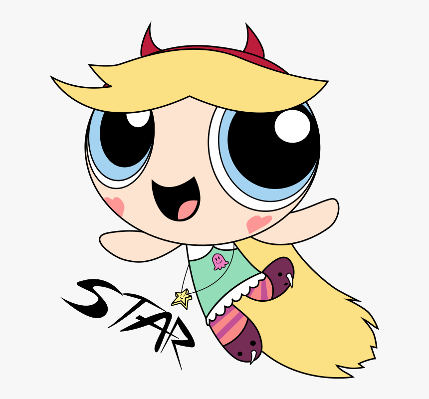 Star Butterfly As A Powerpuff Girl - Powerpuff Girls Star Butterfly, HD Png Download, Free Download