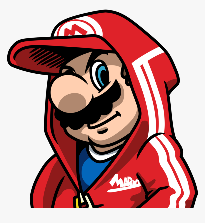 Gangsta Mario Vector By Weegeestareatyou - Super Mario Strikers, HD Png Download, Free Download