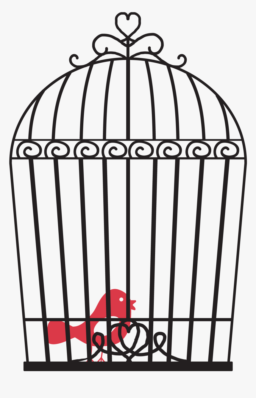 Bird In Cage Png Svg Freeuse Library - Bird In Cage Png, Transparent Png, Free Download