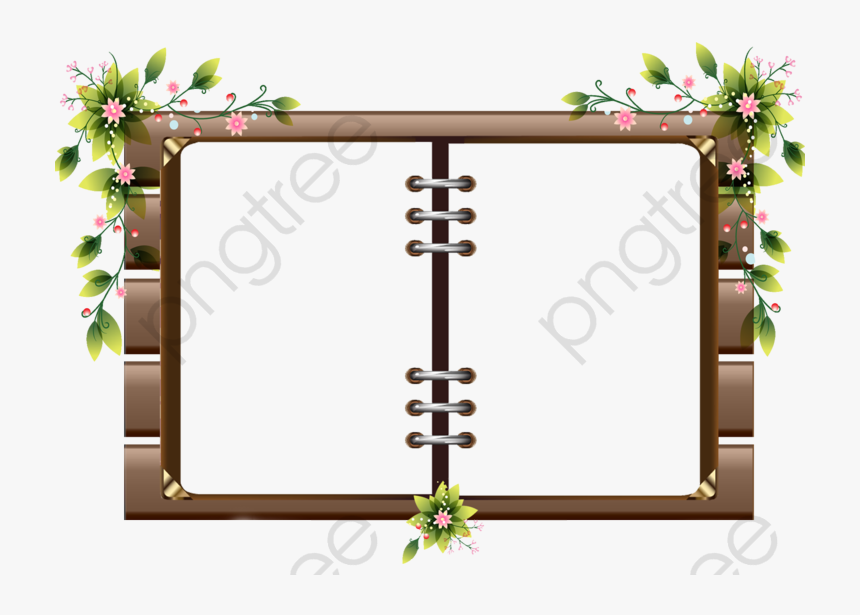 Transparent Bookshelf Clipart Black And White - Transparent Dual Frame Png, Png Download, Free Download