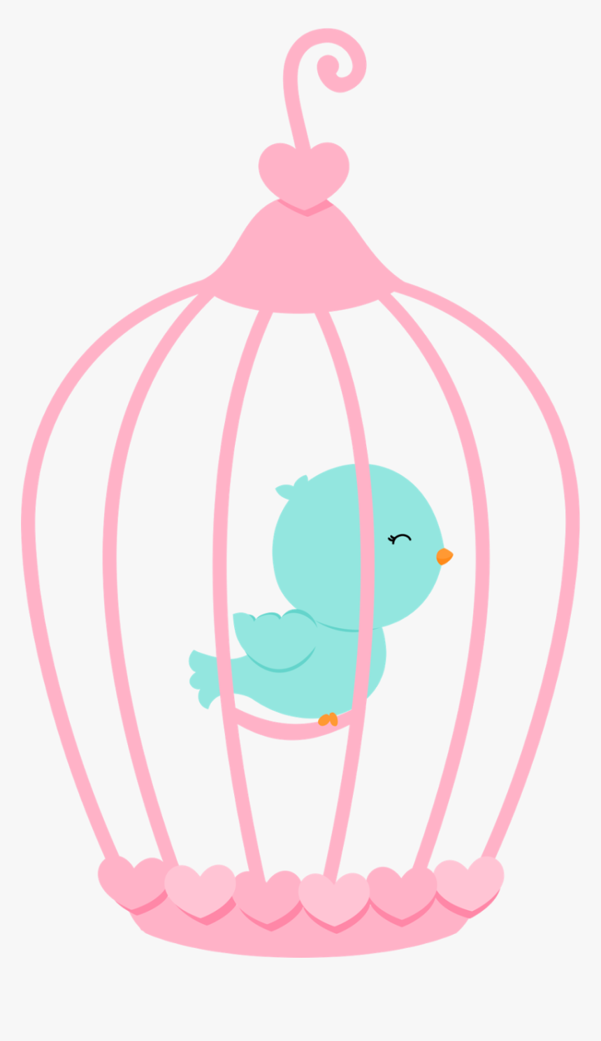 Free Machine Embroidery Designs, Love Birds, Bird Cages, - Birdcage Clipart Png, Transparent Png, Free Download