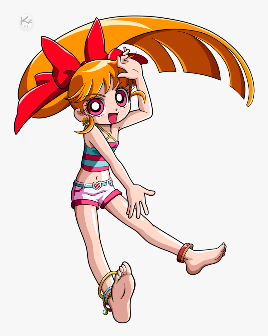 Powerpuff Girls Z Bombon Momoko Akatsutsumi By Krizeii-d6t7zqk - Powerpuff Girls Z Blossom, HD Png Download, Free Download