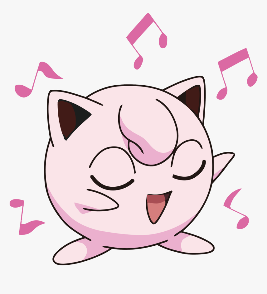 Pokemon Jigglypuff, Pikachu, Pokemon Pocket, Catch - Jigglypuff Singing Png, Transparent Png, Free Download