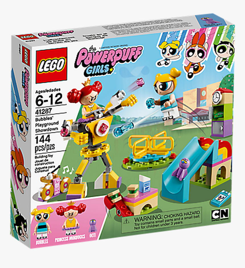 Lego Toys Lego Powerpuff Girls Bubbles Playground Showdown - Bubbles Playground Showdown, HD Png Download, Free Download