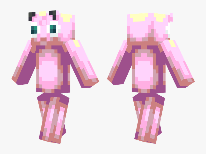 Jigglypuff Skin Minecraft, HD Png Download, Free Download