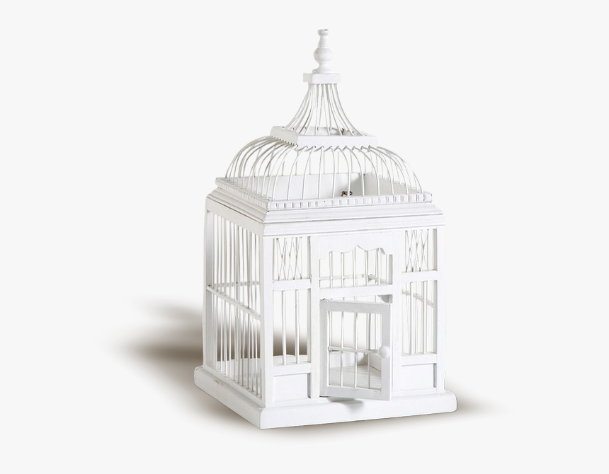 ♥ Cage Blanche Png, Tube Mariage ♥ White Cage Png ♥ - Tube Oiseaux En Cage, Transparent Png, Free Download