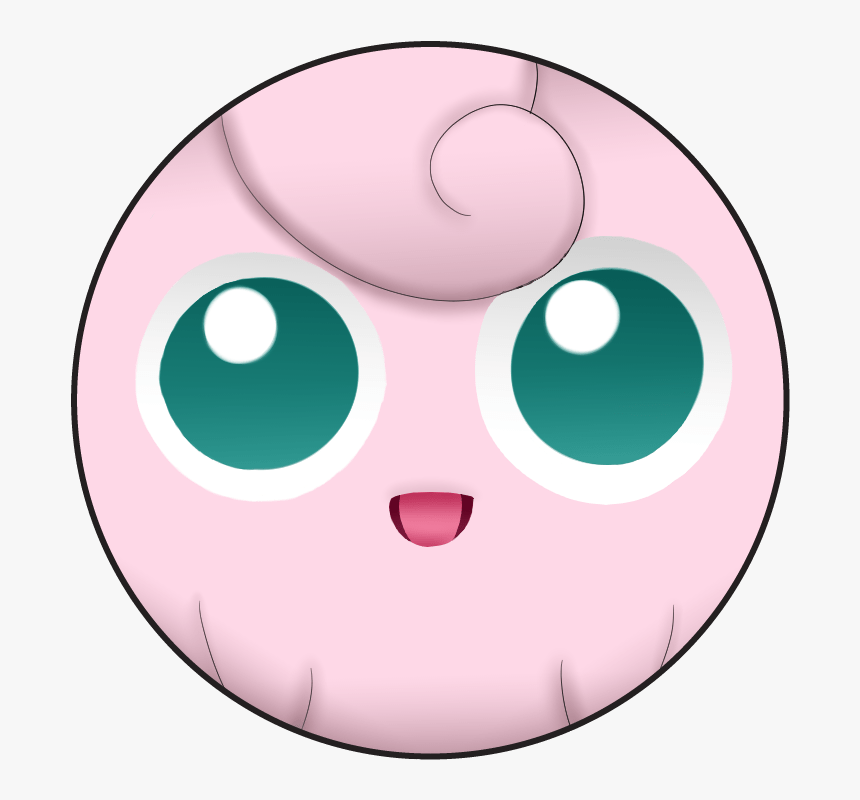 Jigglypuff Face , Png Download - Jigglypuff Face, Transparent Png, Free Download