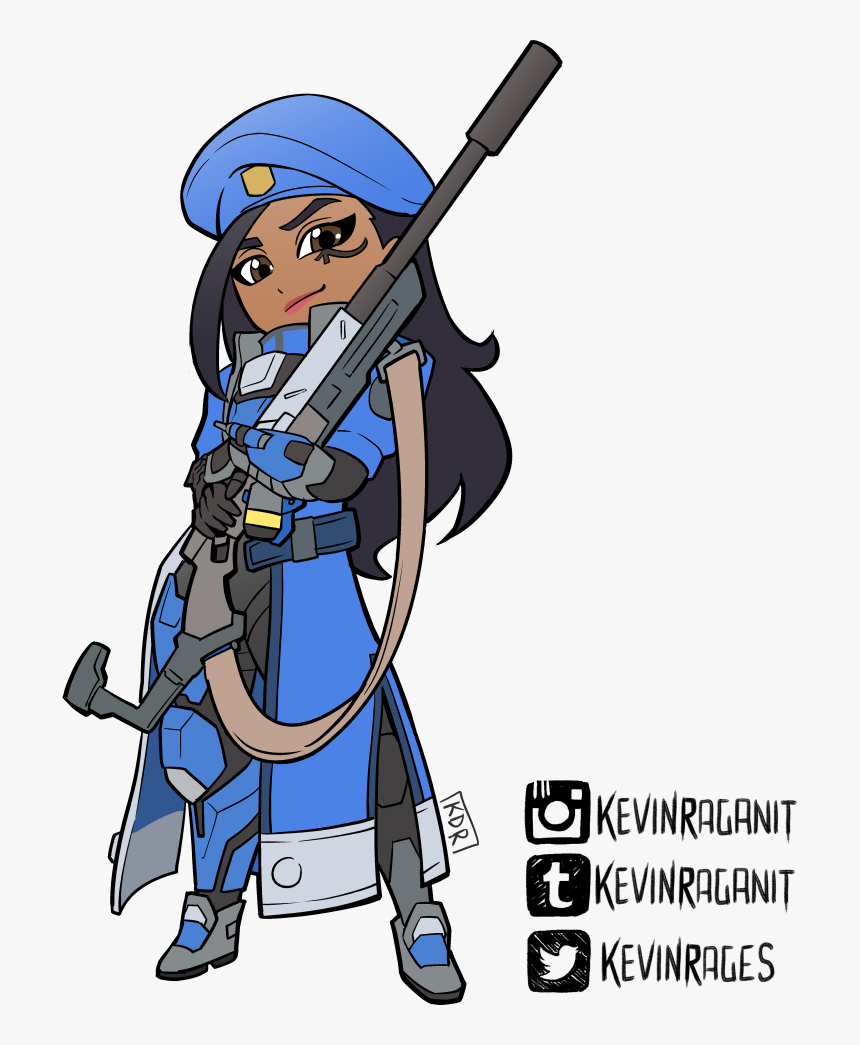 Overwatch Ana Amari Transparent , Png Download - Overwatch Ana Art Transparent, Png Download, Free Download