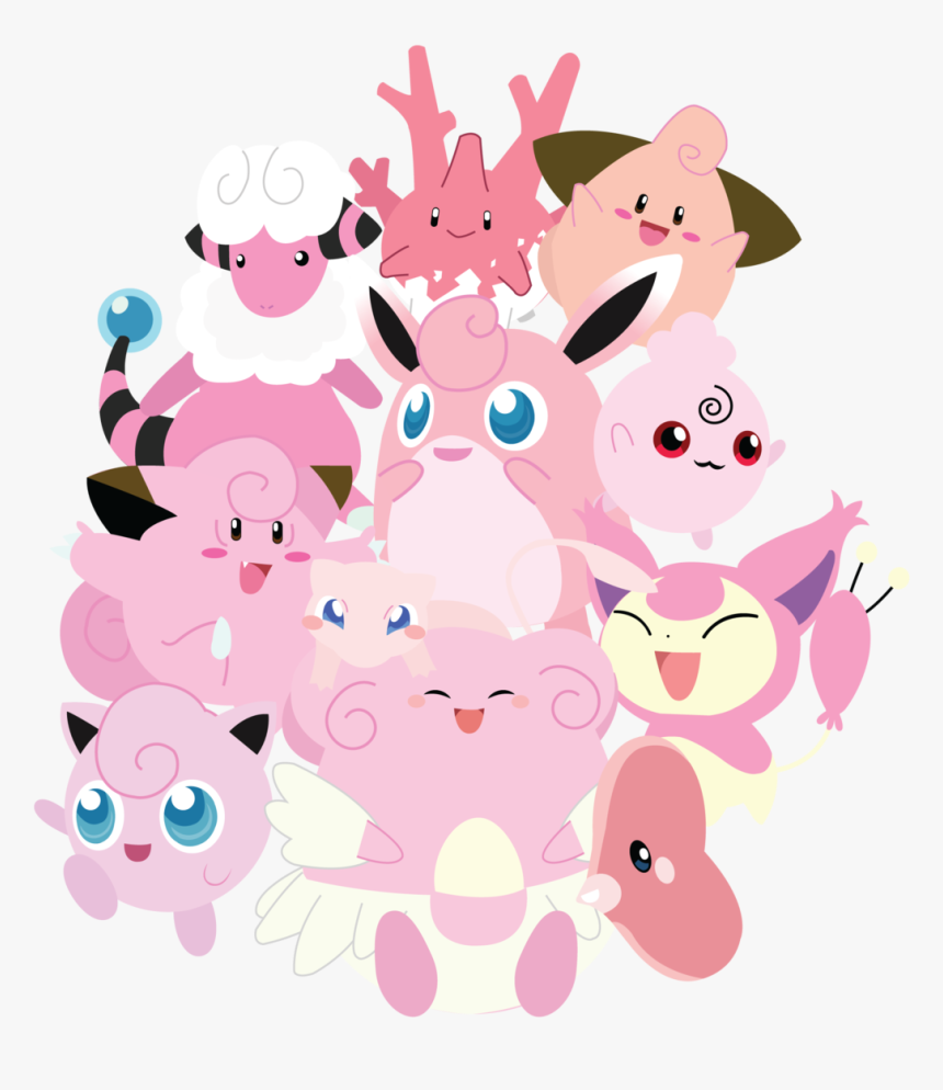 Pink Pokemon, HD Png Download, Free Download