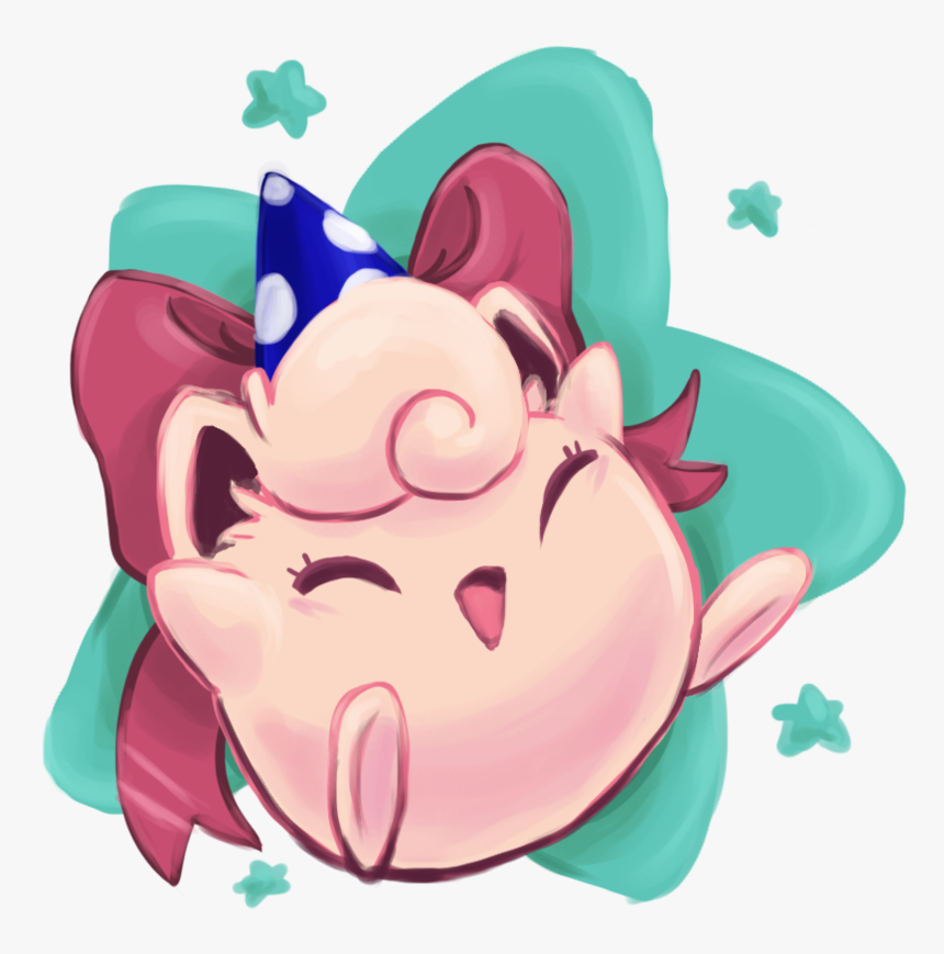 Birthday Jigglypuff By Addsomepurple - Cartoon, HD Png Download, Free Download