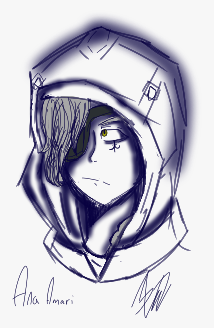 Ana Amari/overwatch - Sketch, HD Png Download, Free Download