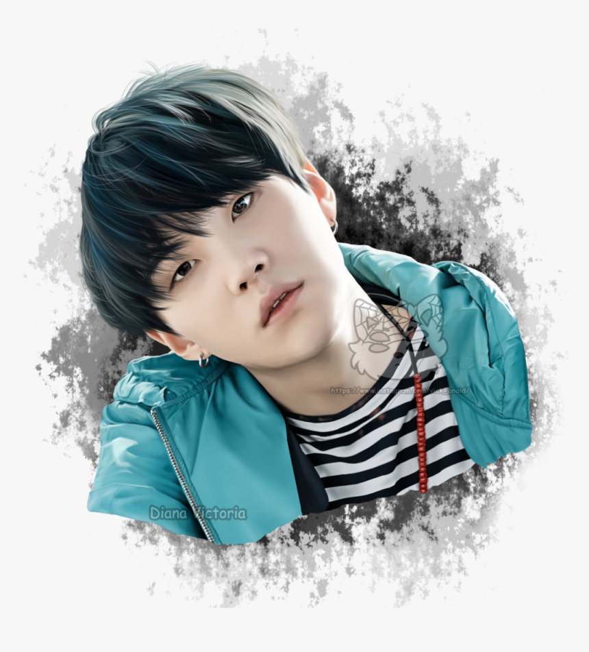 Bts Suga Black Hair, HD Png Download, Free Download