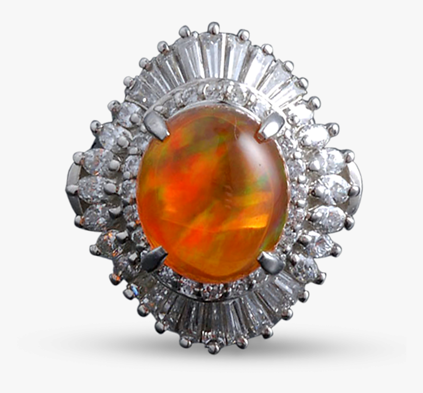 Fire Opal Ring, - Clip Art, HD Png Download, Free Download