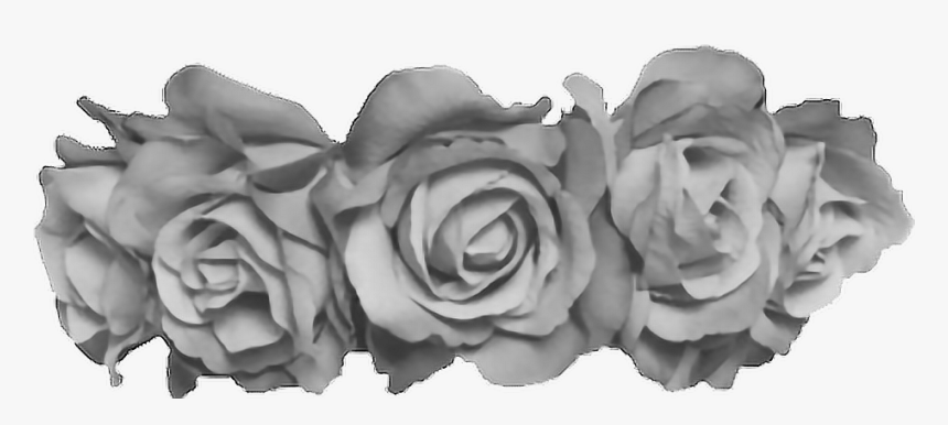 Transparent Tea Clipart Black And White - Black Flower Crown Png, Png Download, Free Download